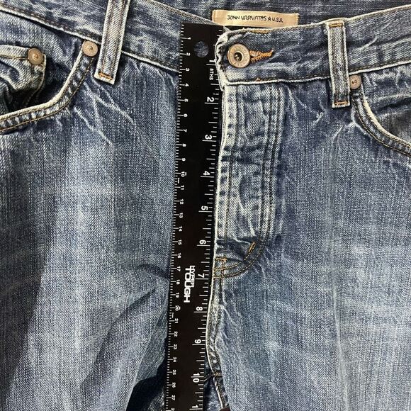 John Varvatos USA Button Fly Jeans 30R - Picture 8 of 9